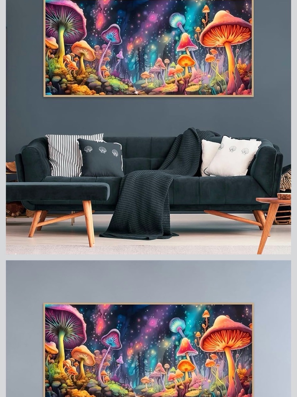 5D diamond painting kit for adults - mushroom new